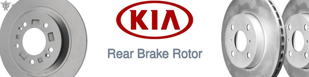 Discover Kia Rear Brake Rotors For Your Vehicle
