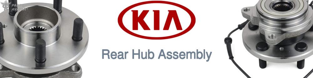 Discover Kia Rear Hub Assemblies For Your Vehicle