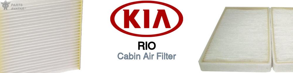 Discover Kia Rio Cabin Air Filters For Your Vehicle
