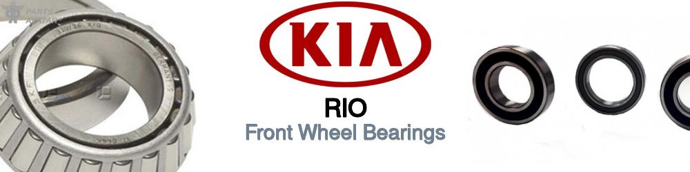 Discover Kia Rio Front Wheel Bearings For Your Vehicle