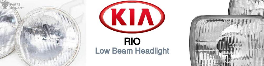 Discover Kia Rio Low Beam Bulbs For Your Vehicle