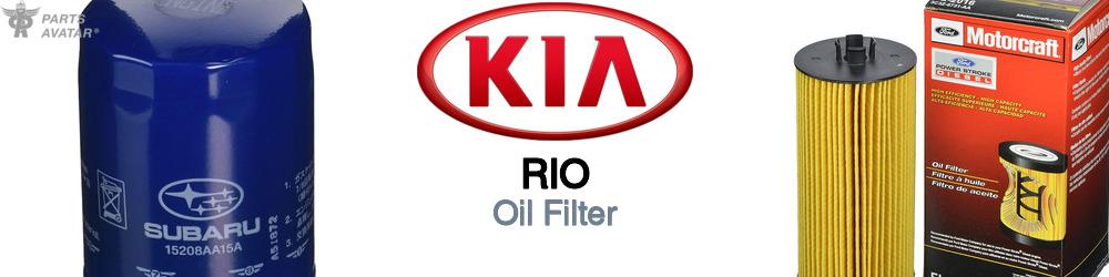 Discover Kia Rio Engine Oil Filters For Your Vehicle