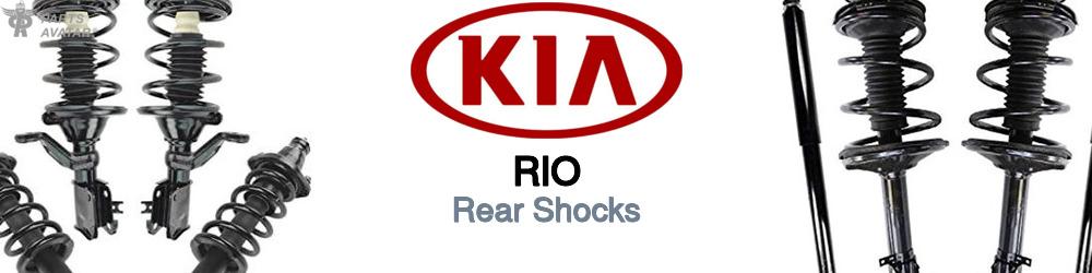 Discover Kia Rio Rear Shocks For Your Vehicle