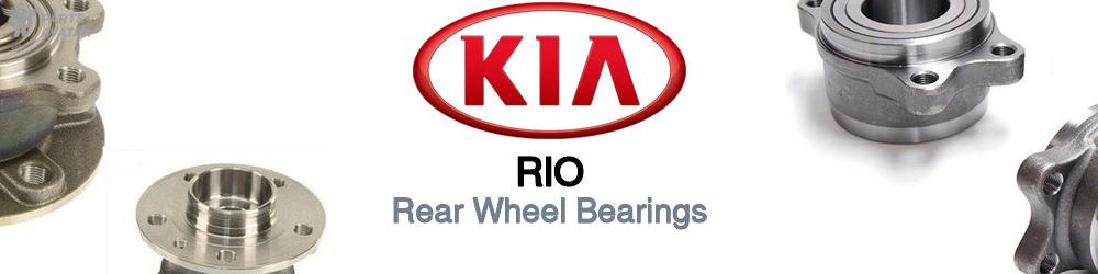 Discover Kia Rio Rear Wheel Bearings For Your Vehicle