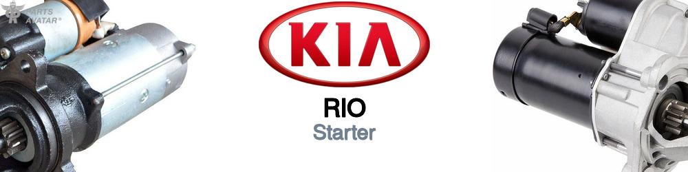 Discover Kia Rio Starters For Your Vehicle