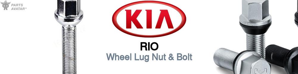 Discover Kia Rio Wheel Lug Nut & Bolt For Your Vehicle