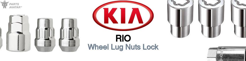 Discover Kia Rio Wheel Lug Nuts Lock For Your Vehicle