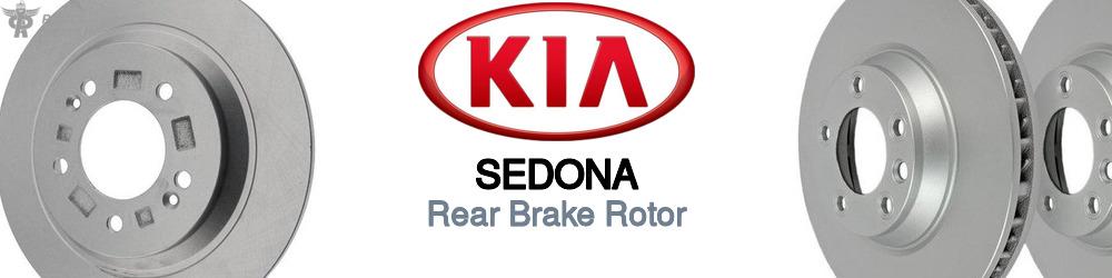 Discover Kia Sedona Rear Brake Rotors For Your Vehicle