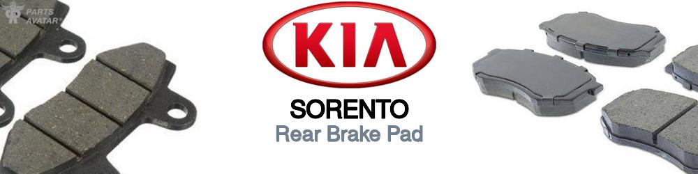 Discover Kia Sorento Rear Brake Pads For Your Vehicle