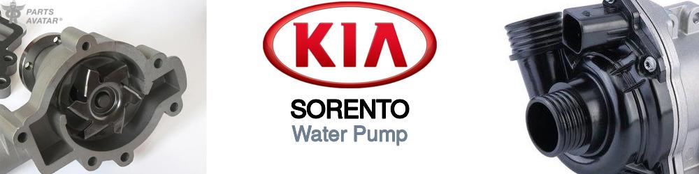 Discover Kia Sorento Water Pumps For Your Vehicle