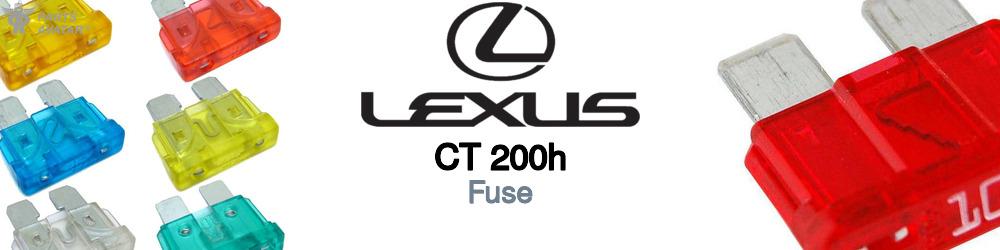 Discover Lexus Ct 200h Fuses For Your Vehicle