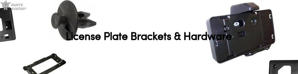License Plate Brackets & Hardware
