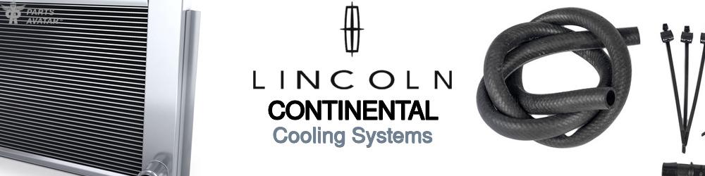 Discover Lincoln Continental Cooling Systems For Your Vehicle