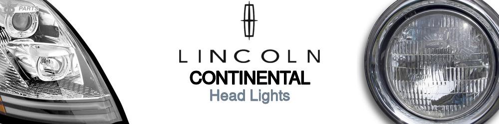 Discover Lincoln Continental Headlights For Your Vehicle