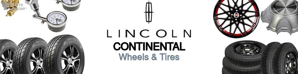 Discover Lincoln Continental Wheels & Tires For Your Vehicle