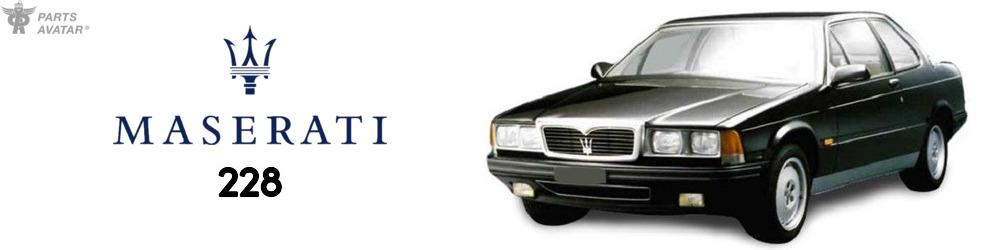 Discover Maserati 228 Parts For Your Vehicle