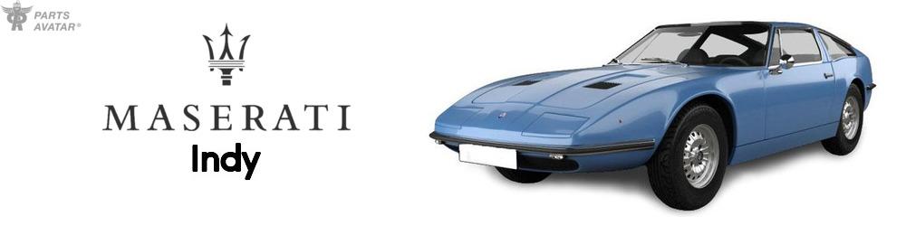 Discover Maserati Indy Parts For Your Vehicle