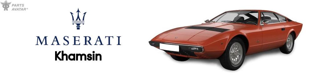 Discover Maserati Khamsin Parts For Your Vehicle