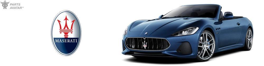 Discover Maserati Parts For Your Vehicle