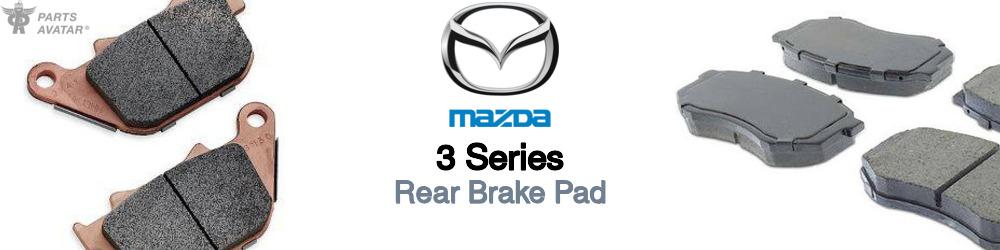 Discover Mazda 3 series Rear Brake Pads For Your Vehicle