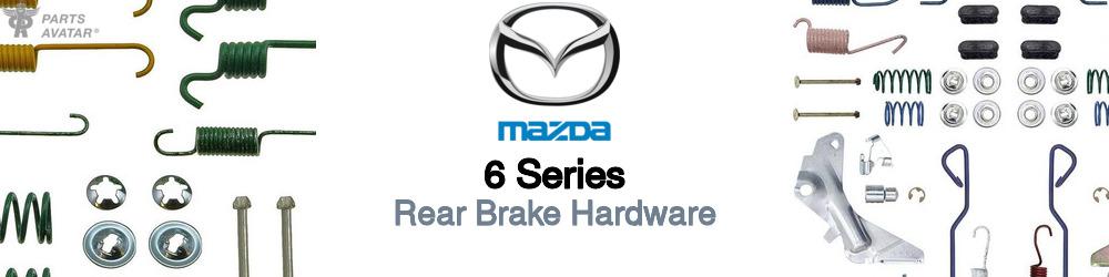 Mazda 6 Series Rear Brake Hardware