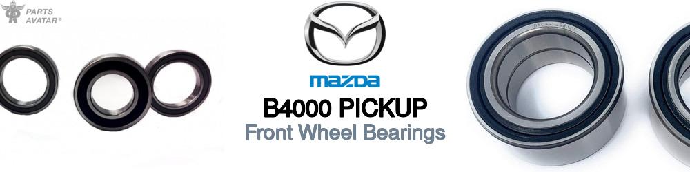 Mazda B4000 Pickup Front Wheel Bearings