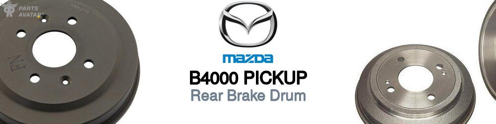 Discover Mazda B4000 pickup Rear Brake Drum For Your Vehicle