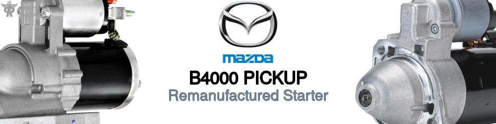 Discover Mazda B4000 pickup Starter Motors For Your Vehicle