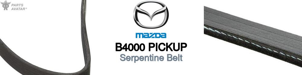 Discover Mazda B4000 pickup Serpentine Belts For Your Vehicle
