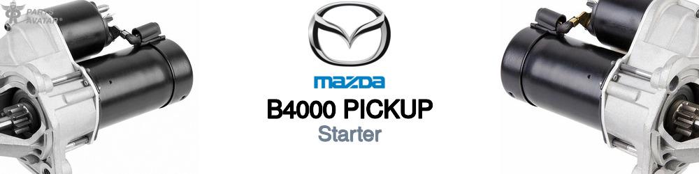 Discover Mazda B4000 pickup Starters For Your Vehicle
