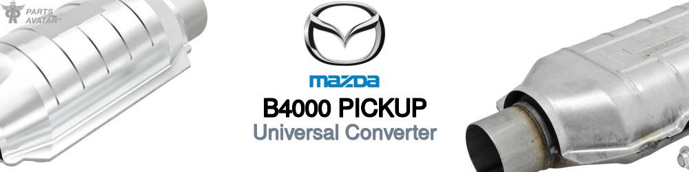 Discover Mazda B4000 pickup Universal Catalytic Converters For Your Vehicle