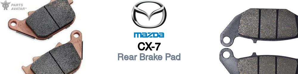Discover Mazda Cx-7 Rear Brake Pads For Your Vehicle