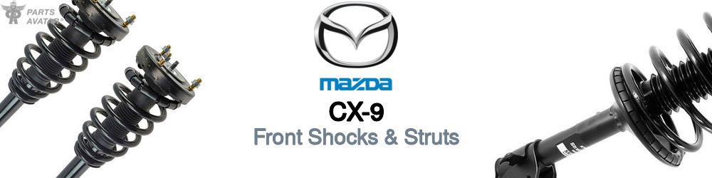 Unity Automotive Rear Shock Absorbers Pair For 2007-2015 Mazda CX-9 - Direct Fit Gas Shocks (TD1128700B, TD1134700D, 349070)