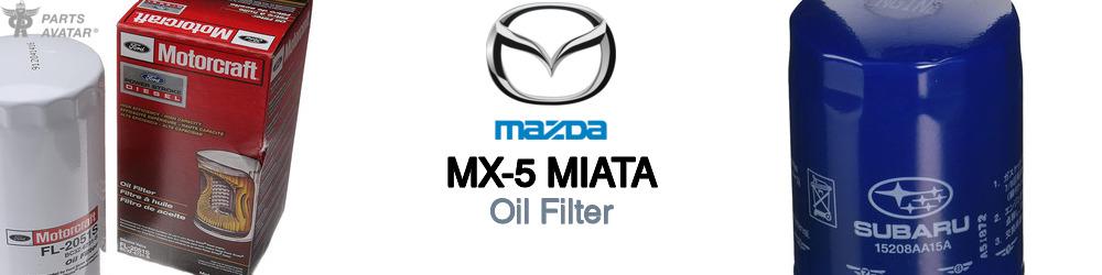 Discover Mazda Mx-5 miata Engine Oil Filters For Your Vehicle