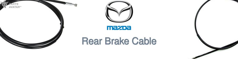 Discover Mazda Rear Brake Cable For Your Vehicle