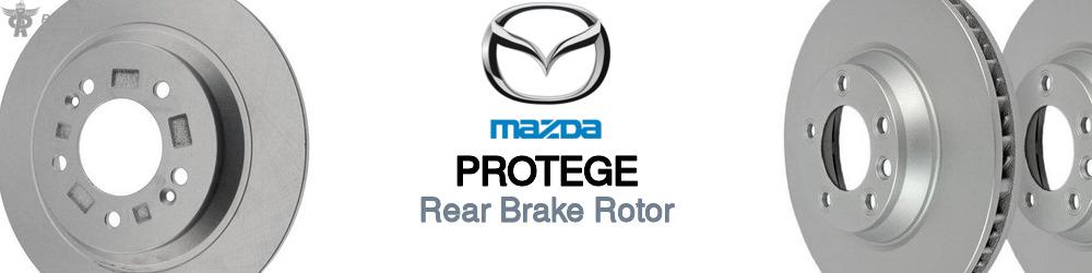 Discover Mazda Protege Rear Brake Rotors For Your Vehicle