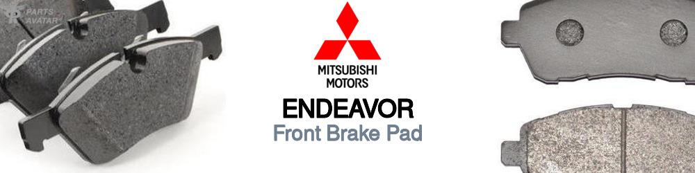Discover Mitsubishi Endeavor Front Brake Pads For Your Vehicle