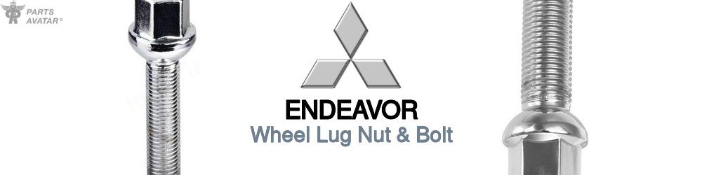 Discover Mitsubishi Endeavor Wheel Lug Nut & Bolt For Your Vehicle