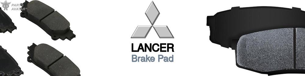 Discover Mitsubishi Lancer Brake Pads For Your Vehicle