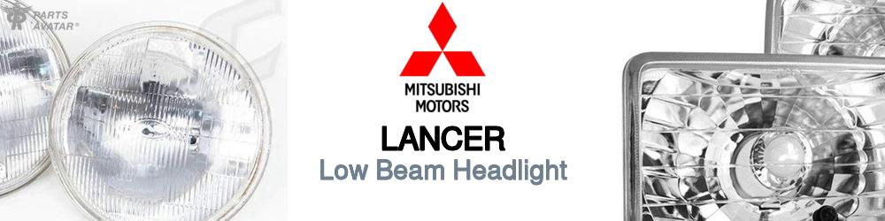 Discover Mitsubishi Lancer Low Beam Bulbs For Your Vehicle