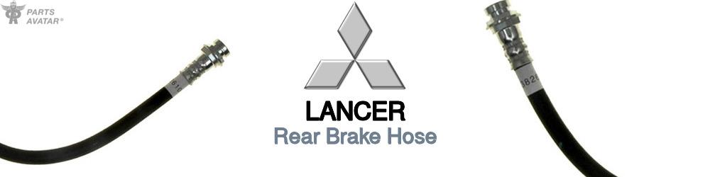 Discover Mitsubishi Lancer Rear Brake Hoses For Your Vehicle