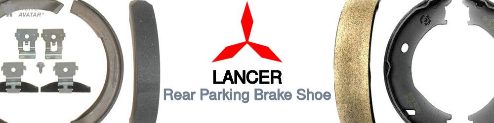 Discover Mitsubishi Lancer Parking Brake Shoes For Your Vehicle