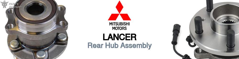 Discover Mitsubishi Lancer Rear Hub Assemblies For Your Vehicle