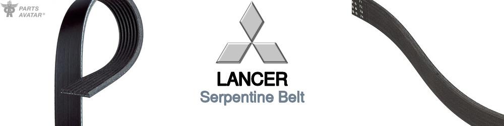 Discover Mitsubishi Lancer Serpentine Belts For Your Vehicle