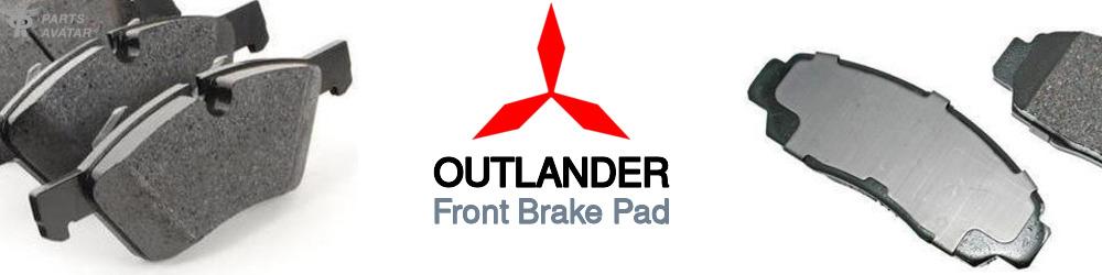 Discover Mitsubishi Outlander Front Brake Pads For Your Vehicle