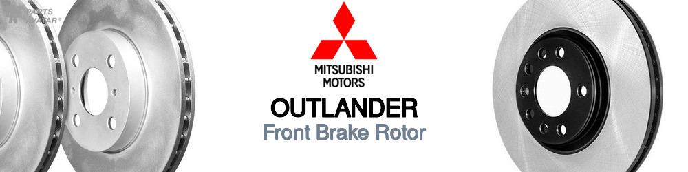 Discover Mitsubishi Outlander Front Brake Rotors For Your Vehicle