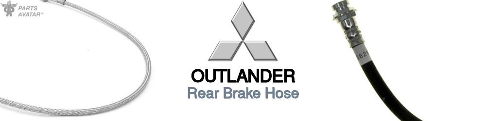Discover Mitsubishi Outlander Rear Brake Hoses For Your Vehicle