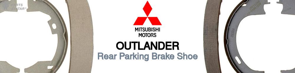 Discover Mitsubishi Outlander Parking Brake Shoes For Your Vehicle