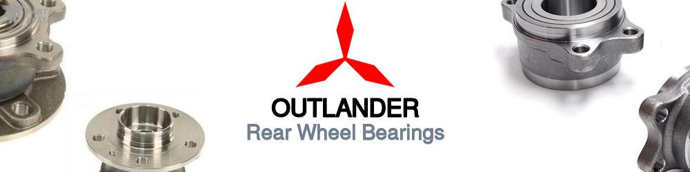 Discover Mitsubishi Outlander Rear Wheel Bearings For Your Vehicle
