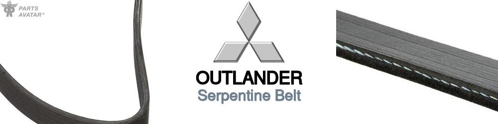 Discover Mitsubishi Outlander Serpentine Belts For Your Vehicle